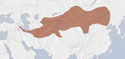 Bucanetes mongolicus Distribution Map.png