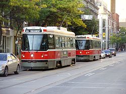 CLRVs 4049 and 4090 Eastbound on King.jpg