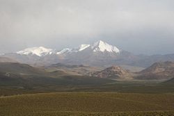 Le Cerro Lipez vu depuis le nord
