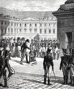Dégradation du général Bonnaire (8 juin 1816)