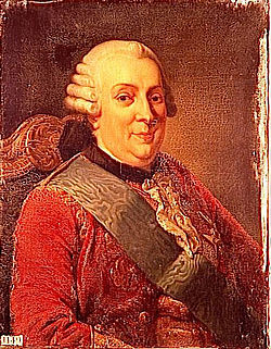 Joseph-Henri Bouchard d'Esparbès de Lussan, marquis d'Aubeterre (1714-1788), maréchal de France en 1783, en buste, par Joseph Nicolas Jouy (1809-1880), d'après un portrait de famille, 1835, musée historique de Versailles.