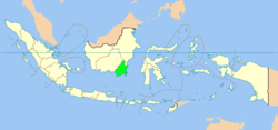Carte de localisation de la province.