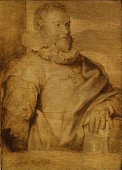 Jan van Ravensteyn par Antoine van Dyck