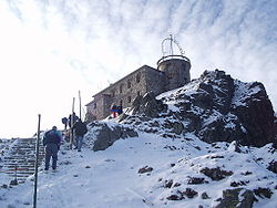 Vue de l'observatoire météorologique
