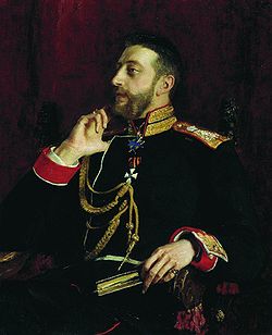Le grand-duc Constantin Constantinovitch de Russie, œuvre de Répine (1891)