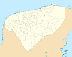 (Voir situation sur carte : Yucatán)