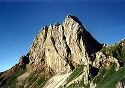 Le Monte Chiadenis vu du nord