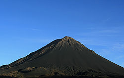 Le sommet du Pico do Fogo.