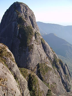 Vue du Pico Maior de Friburgo.