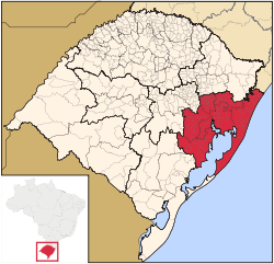 Région Mésorégion métropolitainede Porto Alegre