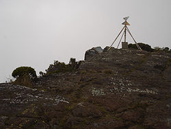Vue du sommet de la Roche Écrite.