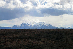 Vue du volcan Sabancaya