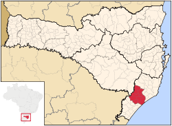 Région Microrégion de Criciúma