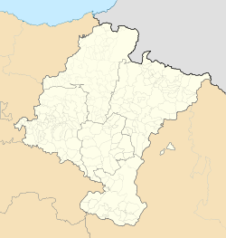 Localisation d'Arlegui en Espagne et dans la province de Navarre.