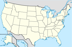 Géolocalisation sur la carte : États-Unis/Canada
