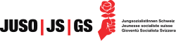 Logo de la Jeunesse socialiste suisse