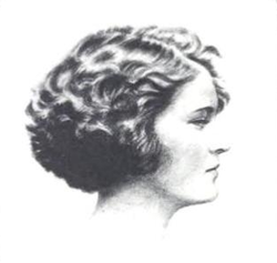 Gravure représentant Zelda Fitzgerald en 1922