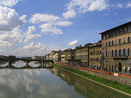 L'Arno à Florence.