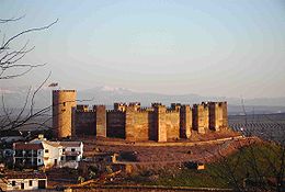 Le château califal de Baños de la Encina près de Jaén