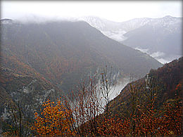 Le canyon de la Rakitnica