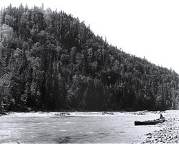 Chute, rivière Bonaventure, 1898