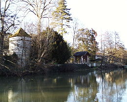 La Sèvre niortaise, dans les environs de Niort en février 2000.