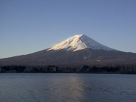 Mont Fuji et lac Kawaguchi