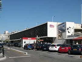 Gare de Cannes en 2010