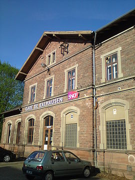 Gare de Kalhausen (façade)