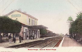 La gare au début des années 1900.