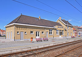 La gare de Zeebrugge-Dorp