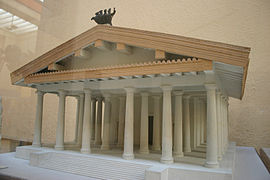 Maquette du temple de Jupiter capitolin