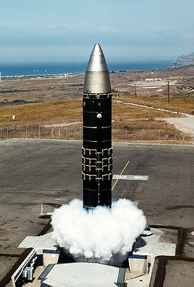 Image illustrative de l'article Peacekeeper (missile balistique)