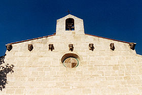 L'oculus et les corbeaux de la façade occidentale