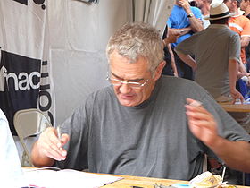 André Geerts au Festival International de BD de Solliès-Ville en août 2008.
