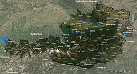 carte : Géographie de l'Autriche