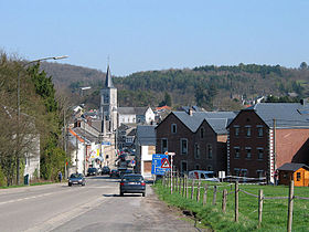 Le village de Barvaux.