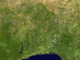 carte : Géographie du Bénin