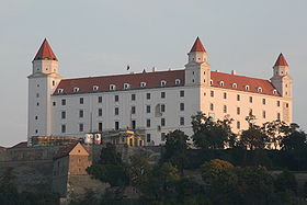 Le château de Bratislava après sa restauration