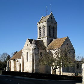 L'église Saint-Crépin-et-Saint-Crépinien, façade est