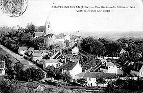 Vue générale de Château-Renard