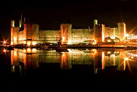 Le château de Caernarfon