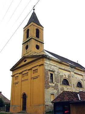 L'église catholique de Čelarevo