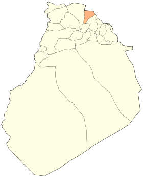 DA - 32-17 - Cheguig - Wilaya d'El Bayadh map.svg