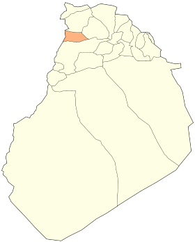 DA - 32-20 - Tousmouline - Wilaya d'El Bayadh map.svg