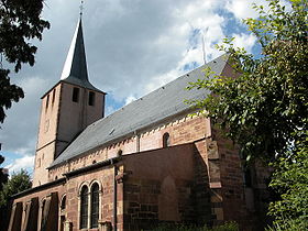 L'église protestante de la commune.