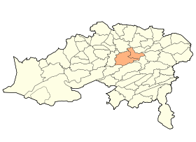 Dz - 05-00 Wilaya de Batna map - daira Batna.svg