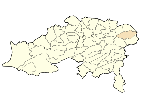 Dz - 05-36 Chemora - Wilaya de Batna map.svg