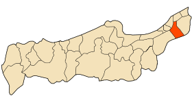 Dz - 42-16 - Chaiba - Wilaya de Tipaza map.svg