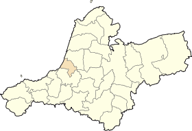 Dz - Ouled Kihal (wilaya de Aïn Témouchent) location map.svg